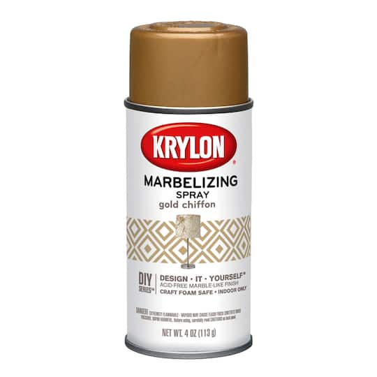 Krylon® Marbelizing Spray, Gold Chiffon